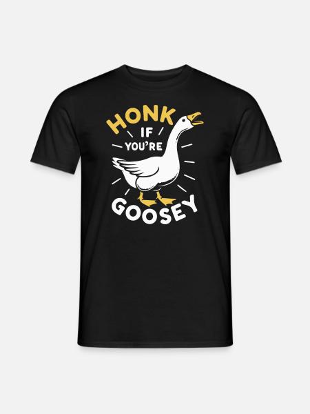 Honk Goose - Men's T-Shirt - black