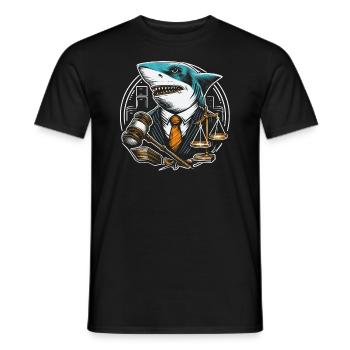 Avocat Hai - T-shirt homme - noir - Devant - AI Model Male 178 light (178cm)