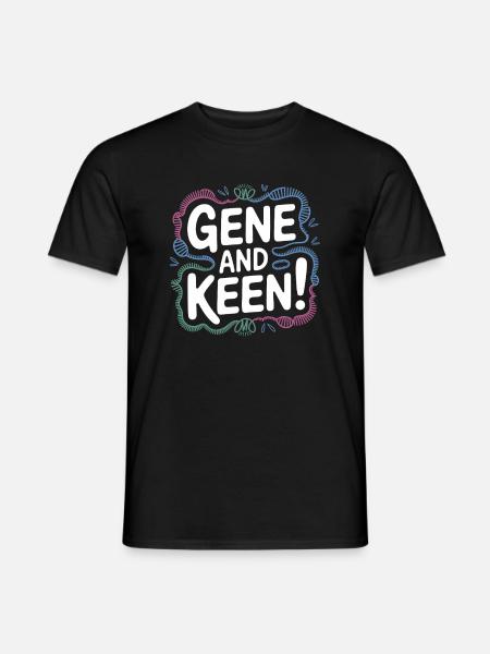 Gène et science aiguë - T-shirt homme - noir