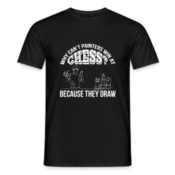 Maler und Lackierer, der Beste und Nervigste Beruf - Männer T-Shirt - Schwarz - Vorne - AI Model Male 178 light (178cm)
