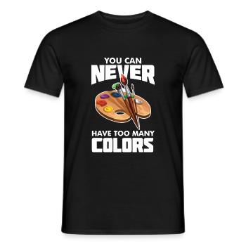 Maler und Lackierer, der Beste und Nervigste Beruf - Männer T-Shirt - Schwarz - Vorne - AI Model Male 178 light (178cm)