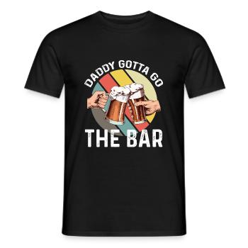 Cadeau de fête des pères pour papa pour la fête des pères - T-shirt homme - noir - Devant - AI Model Male 178 light (178cm)