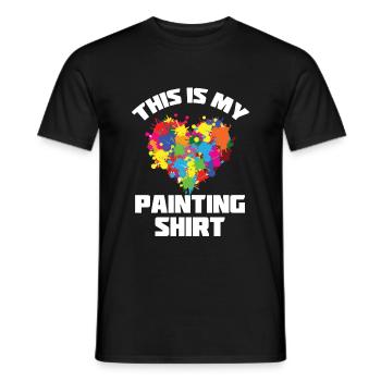 Maler und Lackierer, der Beste und Nervigste Beruf - Männer T-Shirt - Schwarz - Vorne - AI Model Male 178 light (178cm)