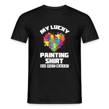 Maler und Lackierer, der Beste und Nervigste Beruf - Männer T-Shirt - Schwarz - Vorne - AI Model Male 178 light (178cm)