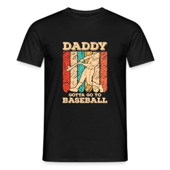 Cadeau de fête des pères pour papa pour la fête des pères - T-shirt homme - noir - Devant - AI Model Male 178 light (178cm)
