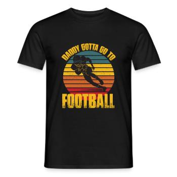 Cadeau de fête des pères pour papa pour la fête des hommes - T-shirt homme - noir - Devant - AI Model Male 178 light (178cm)