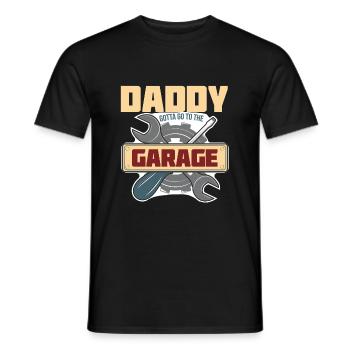 Cadeau de fête des pères pour papa pour la fête des hommes - T-shirt homme - noir - Devant - AI Model Male 178 light (178cm)