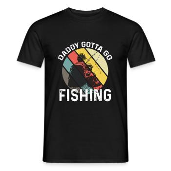 Cadeau de fête des pères pour papa pour la fête des hommes - T-shirt homme - noir - Devant - AI Model Male 178 light (178cm)