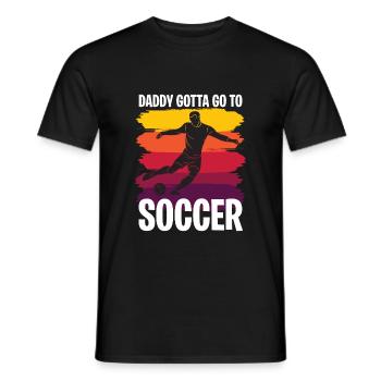 Cadeau de fête des pères pour papa pour la fête des pères - T-shirt homme - noir - Devant - AI Model Male 178 light (178cm)