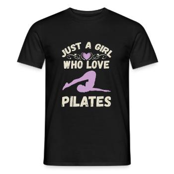 Méditation, Zen Yoga et Pilates - T-shirt homme - noir - Devant - AI Model Male 178 light (178cm)