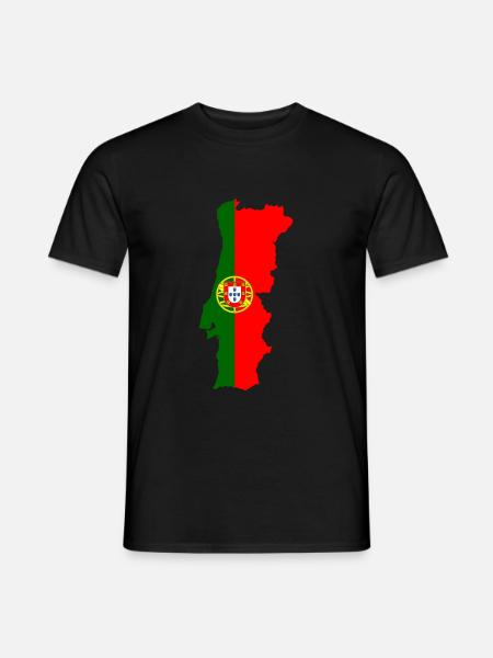 Portugal - Men's T-Shirt - black