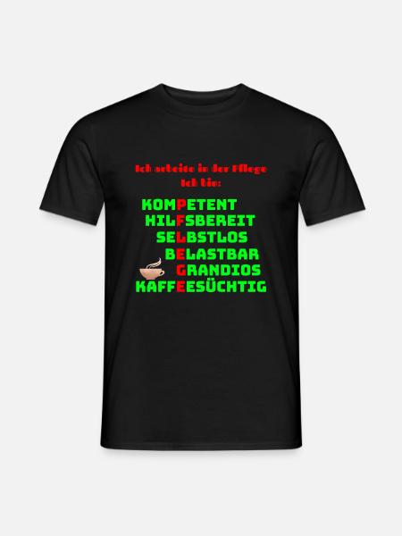 Gesundheitswesen - Pflege - Krankenhaus - Geschenk - Männer T-Shirt - Schwarz