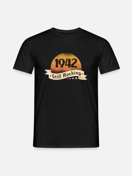 1942 - T-shirt homme - noir