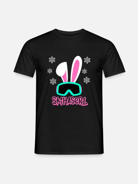 Skihaserl - Men's T-Shirt - black