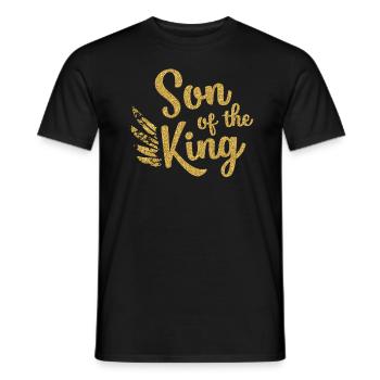 Son of the King - T-shirt homme - noir - Devant - AI Model Male 178 light (178cm)