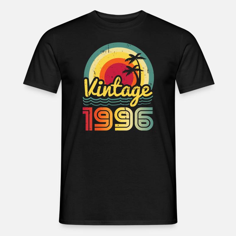 1996 - Männer T-Shirt - Schwarz