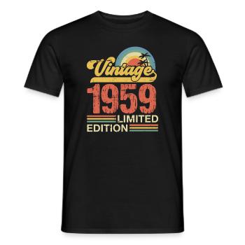 1959 - T-shirt homme - noir - Devant - AI Model Male 178 light (178cm)