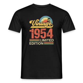 1954 - T-shirt homme - noir - Devant - AI Model Male 178 light (178cm)