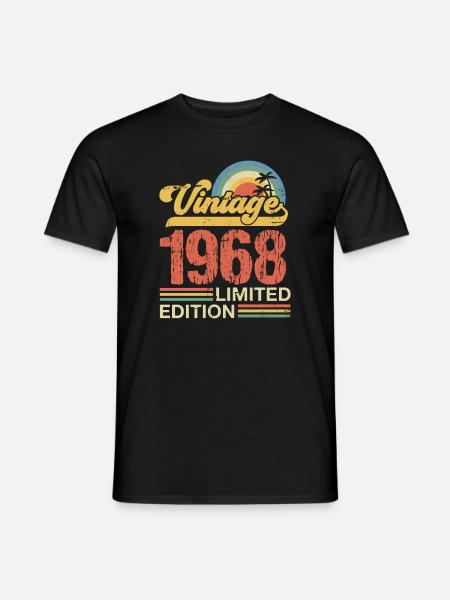 1968 - Men's T-Shirt - black