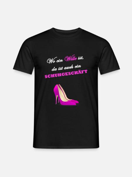 Shopping Queen - Men's T-Shirt - black