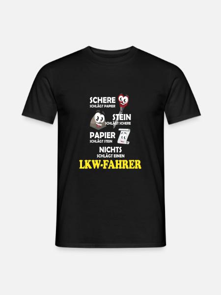 Truck driver - Men's T-Shirt - black