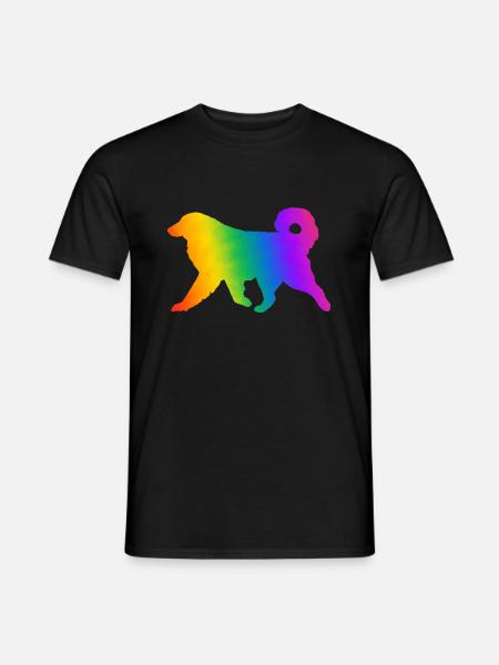 Pyrenäen-Sennenhund, vollständig anpassbar nach Wunsch - Männer T-Shirt - Schwarz