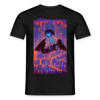 sleeping - Männer T-Shirt - Schwarz - Vorne - AI Model Male 178 light (178cm)