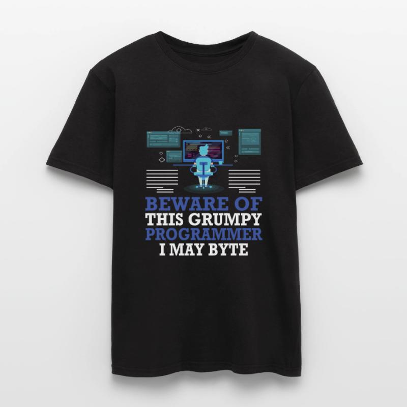 Funny Programmers Coding Gift Men's T-shirt