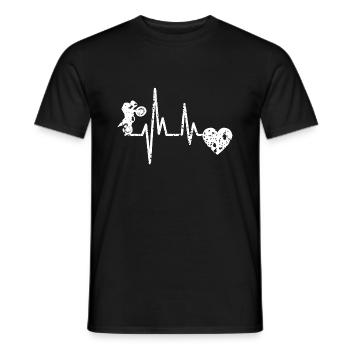 Motards motards motocyclistes - T-shirt homme - noir - Devant - AI Model Male 178 light (178cm)