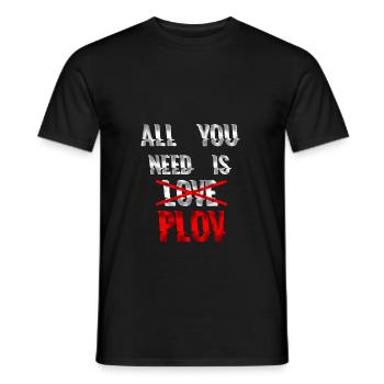 Lustig Russland Geschenk Idee Gopnik Cool Hot Hip - Männer T-Shirt - Schwarz - Vorne - AI Model Male 178 light (178cm)
