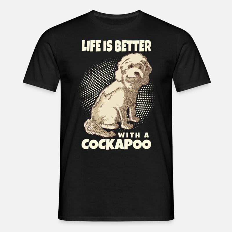 Cockapoo - Men's T-Shirt - black