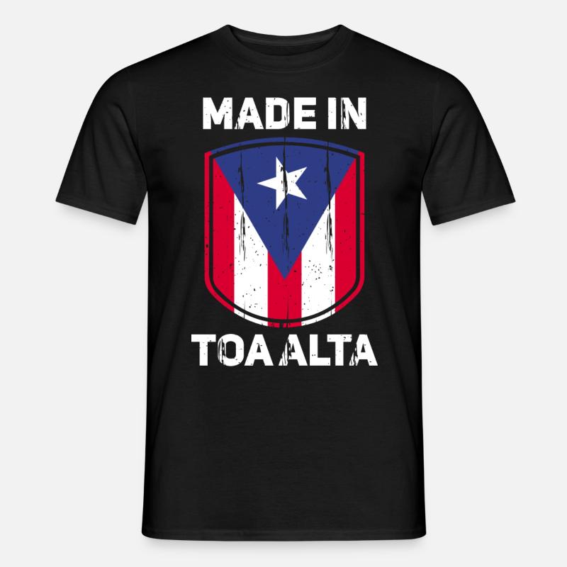 Puerto Rico - Männer T-Shirt - Schwarz