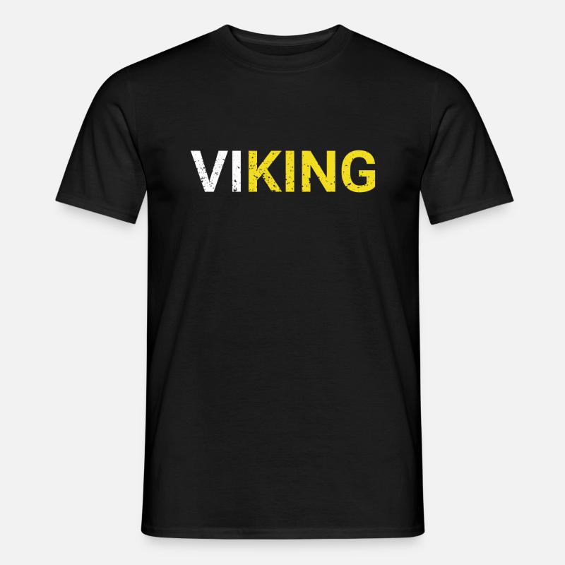 VIKING - Männer T-Shirt - Schwarz