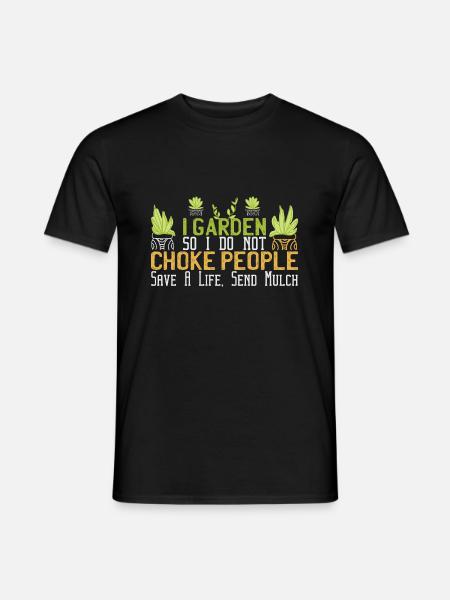 Gardening Gardening Gardening Gardening Gardening Gardeners - Men's T-Shirt - black