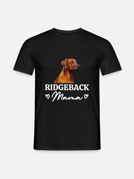 Rhodesian Ridgeback Mama - Männer T-Shirt - Schwarz