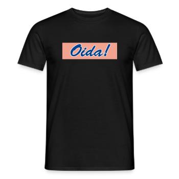 OIDA VIENNA OESTERREICH coupe les stephans d'Ottakring - T-shirt homme - noir - Devant - AI Model Male 178 light (178cm)