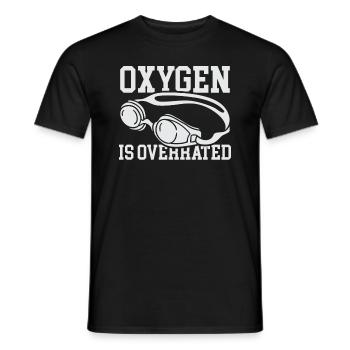 Schwimmlehrer Schwimmen Schwimmer - Männer T-Shirt - Schwarz - Vorne - AI Model Male 178 light (178cm)