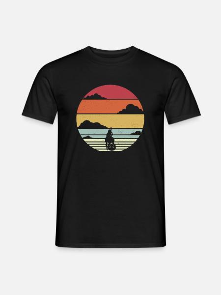 Violoncelle de violoncelle rétro violoncelle - T-shirt homme - noir