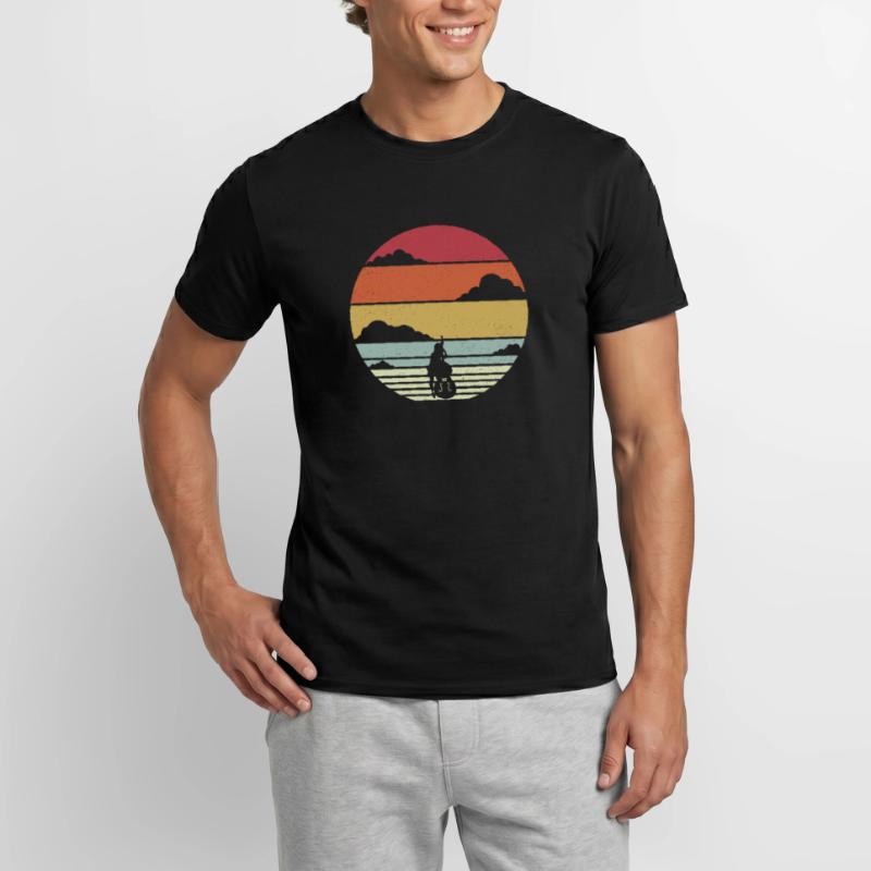 Violoncelle de violoncelle rétro violoncelle T-shirt homme