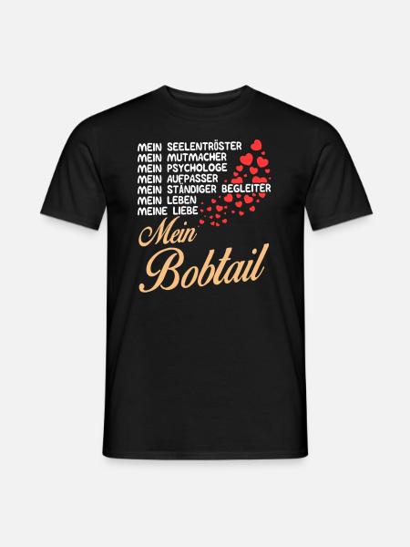 Bobtail - Mein - Männer T-Shirt - Schwarz