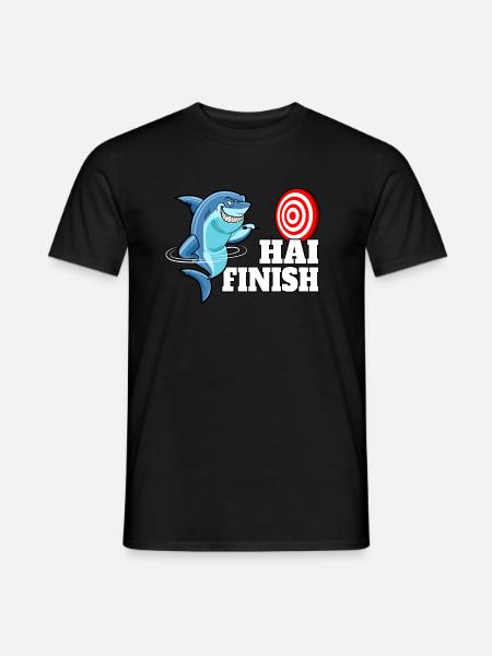 Dart WM Dart Shirt Dart Spieler Dart spielen 180 - Männer T-Shirt - Schwarz