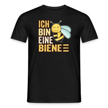 Ich bin eine Biene I Bienenkostüm - Männer T-Shirt - Schwarz - Vorne - AI Model Male 178 light (178cm)