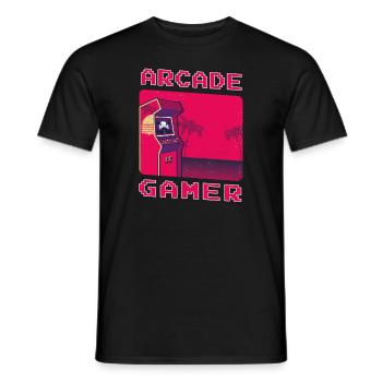 Enkel Opa Enkelkind Vintage papa - Männer T-Shirt - Schwarz - Vorne - AI Model Male 178 light (178cm)