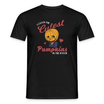 Cutest Pumpkins in the Patch - Men's T-Shirt - black - Front - AI Model Male 178 light (178cm)