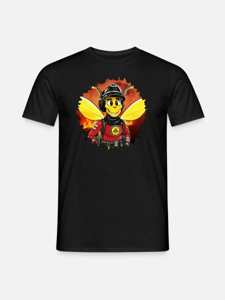 Wasps Fire Brigade - Men's T-Shirt - black