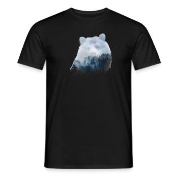Ours - T-shirt homme - noir - Devant - AI Model Male 178 light (178cm)