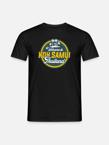 Koh Samui - Männer T-Shirt - Schwarz