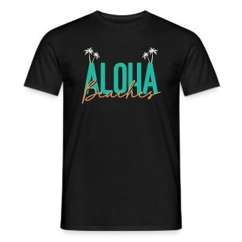 Hawaii - T-shirt homme - noir - Devant - AI Model Male 178 light (178cm)
