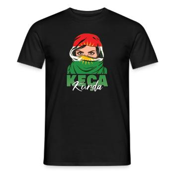 Keca Kurda Kurdish Kurdistan Kurdish Kurd Gift - Men's T-Shirt - black - Front - AI Model Male 178 light (178cm)