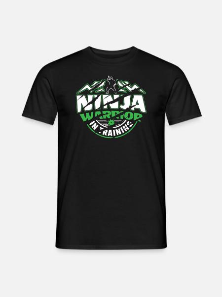 Ninja Warrior In Training Ninja Warrior Gift - Men's T-Shirt - black